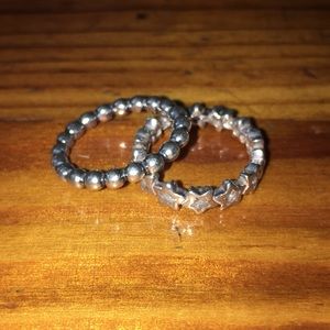 Two Pandora rings- comment for prices!!!